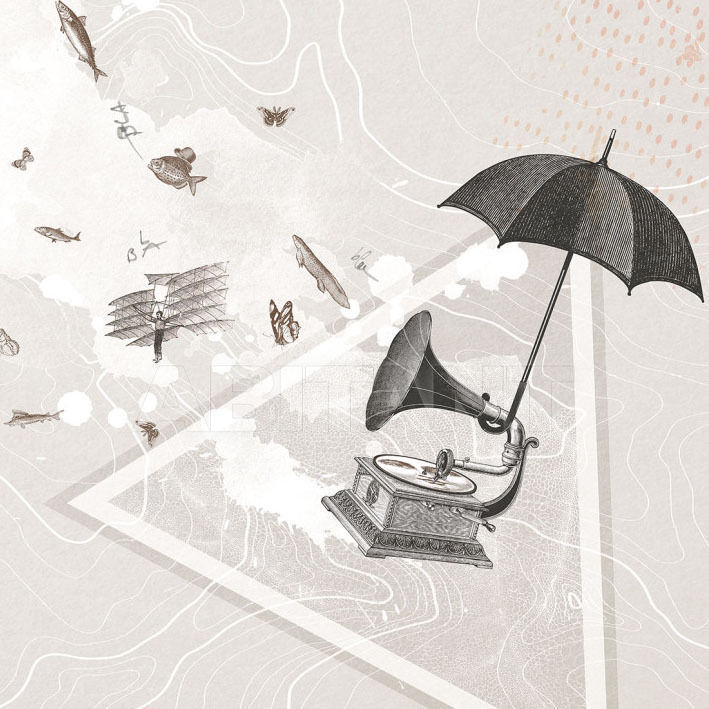 Купить Бумажные обои DON’T PANIC LondonArt - Grafika S.r.l.  Eterea 15  15160 01