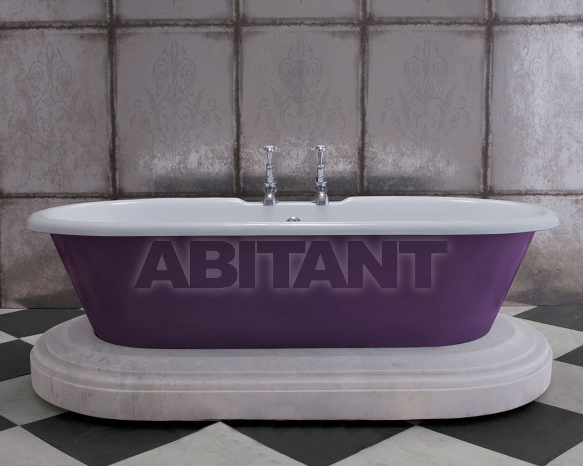 Купить Ванна Camargue Hurlingham Bath Company  2015 Camargue in Pelt with White Marble Plinth