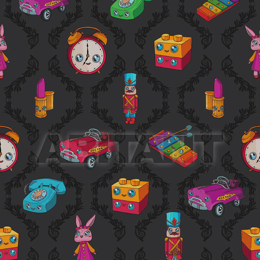 Купить Бумажные обои FLORENCE LondonArt - Grafika S.r.l.  KIDS 15B 15085 1