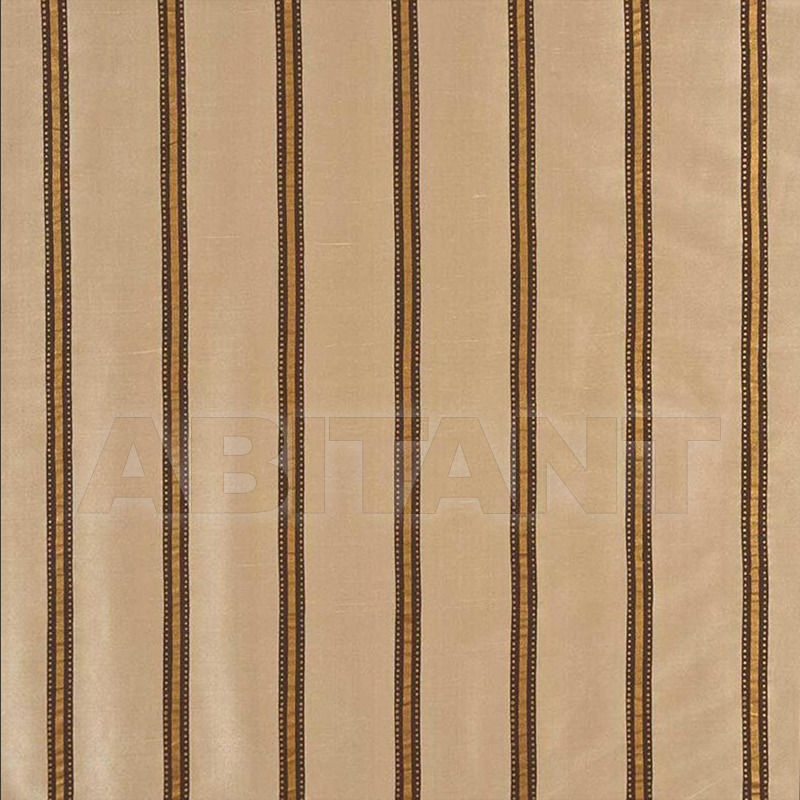Купить Портьерная, обивочная ткань FIRENZE STRIPE BROWN/HONEY - LINEN Casamance OTTAVIO 5870271
