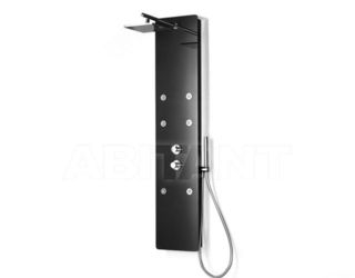 Душевая система BluBleu Corian Steel Way Color Black
