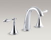 Смеситель для раковины Finial Traditional Kohler 2015 K-310-4M-SN Современный / Скандинавский / Модерн