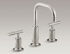 Смеситель для раковины Purist Kohler 2015 K-14406-4-BGD Минимализм / Хай-тек