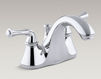 Смеситель для раковины Forté Kohler 2015 K-10270-4A-G Классический / Исторический / Английский