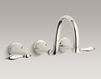 Смеситель настенный Finial Traditional Kohler 2015 K-T343-4M-CP Классический / Исторический / Английский