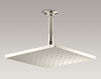 Лейка душевая потолочная Contemporary Square Kohler 2015 K-13696-BV Минимализм / Хай-тек
