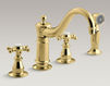Смеситель для кухни Antique Kohler 2015 K-158-3-CP Классический / Исторический / Английский
