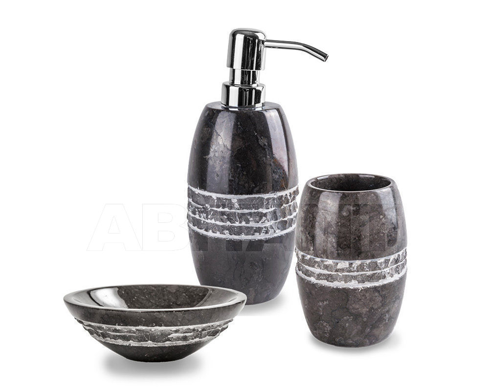Купить Набор для ванной комнаты MERAPI CIPI’ Srl Accessori d'appoggio CP908/MR – ON + CP905/MR – ON + CP907/MR – ON nero