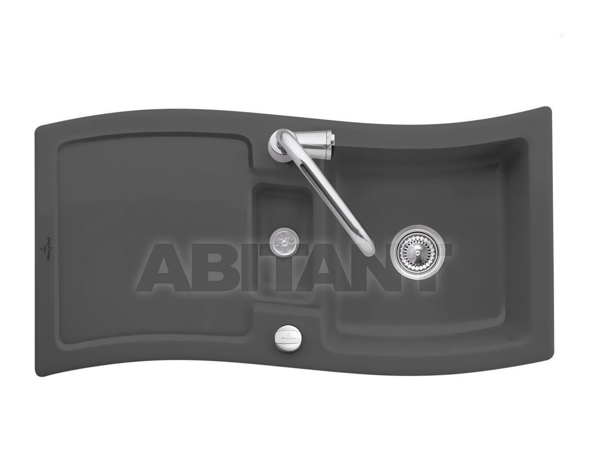 Купить Раковина накладная NEWWAVE 60 Villeroy & Boch Kitchen 6716 02 i4
