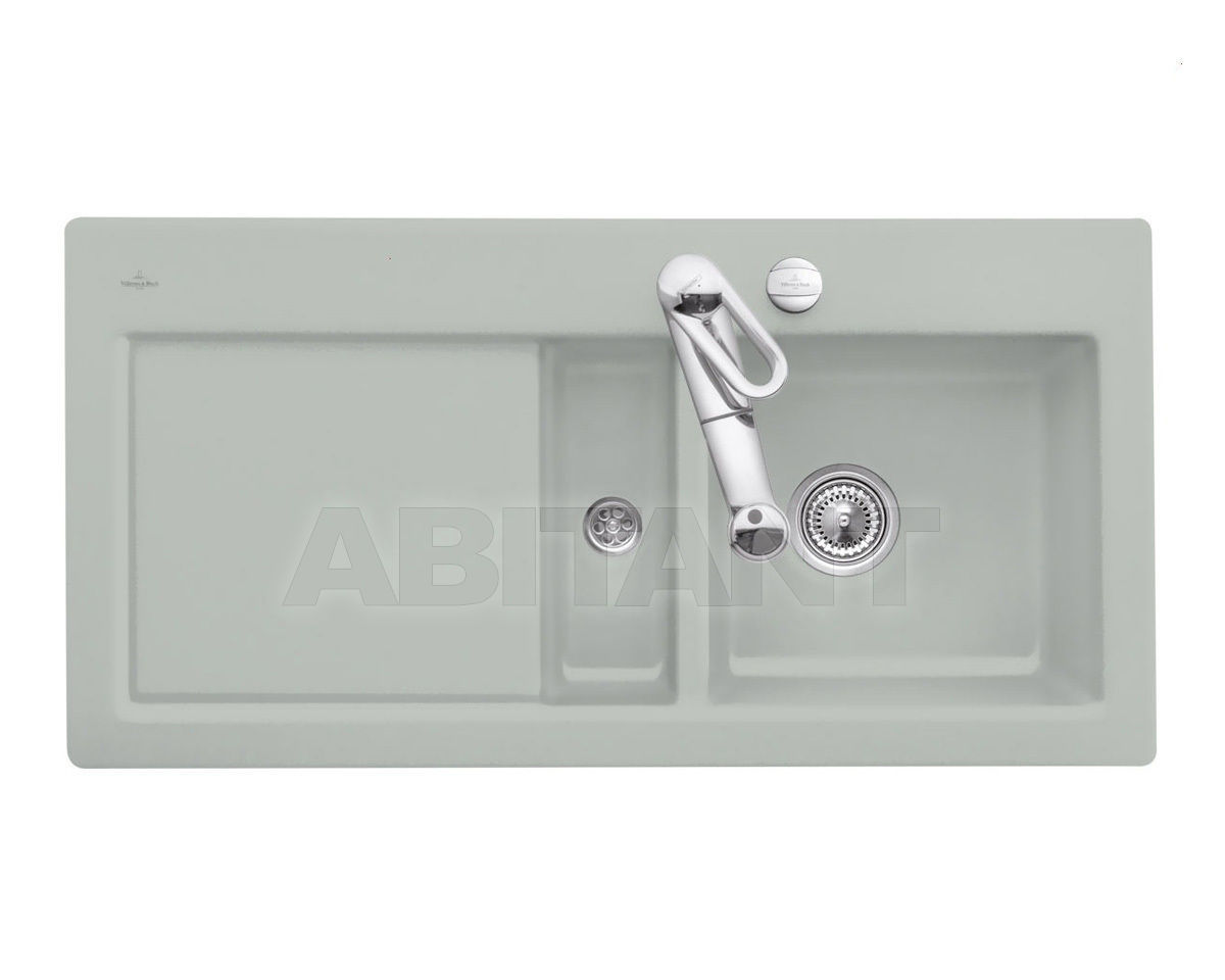 Купить Раковина накладная SUBWAY 60 Villeroy & Boch Kitchen 6712 02 KD
