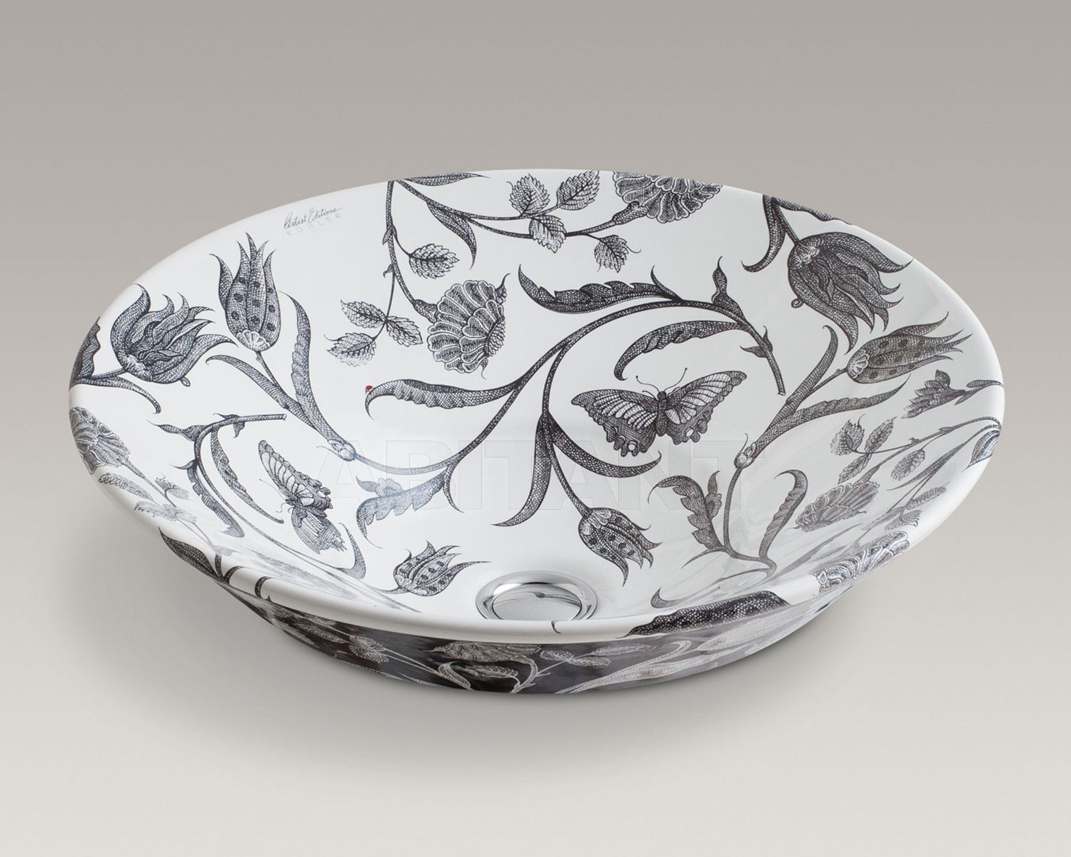 Купить Раковина накладная Botanical Study Kohler 2015 K-14223-BT-0