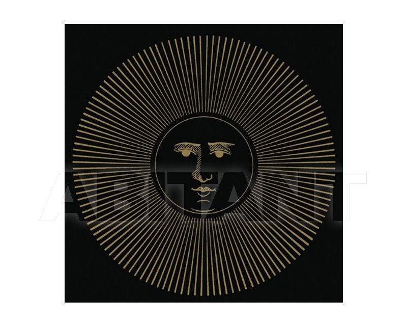 Купить Плитка настенная Ceramica Bardelli  DESIGN SOLI E LUNE Oro Nero Extra