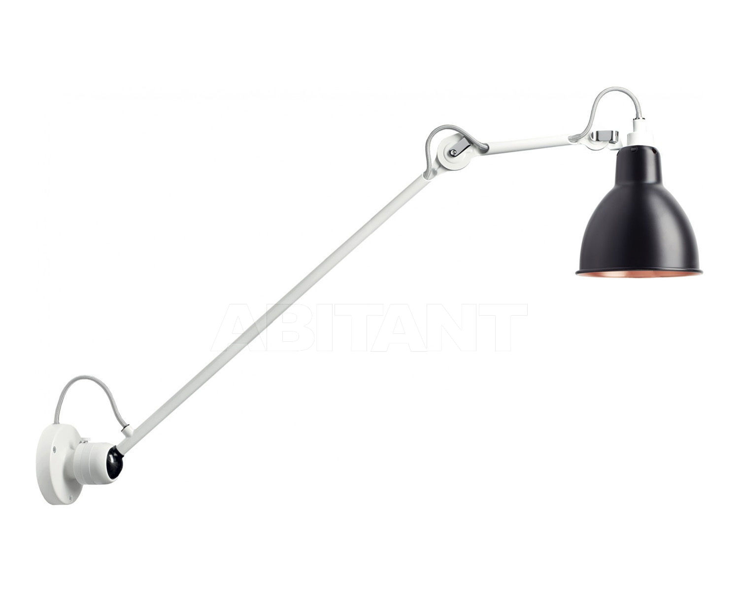 Купить Светильник настенный La Lampe Gras by DCW éditions GRAS LAMPS 304 L 60 WH-BL-COP
