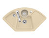 Раковина накладная SOLO CORNER Villeroy & Boch Arena Corner 6708 02 TR Современный / Скандинавский / Модерн
