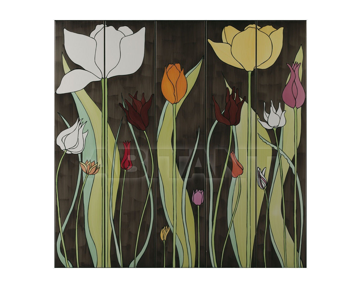 Купить Плитка настенная Ceramica Bardelli  DESIGN TULIPANI 2
