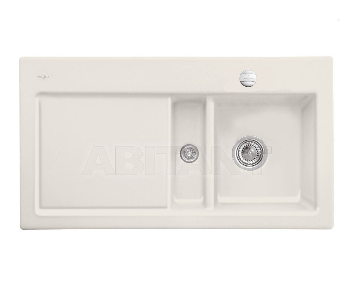 Купить Раковина накладная SUBWAY 50 Villeroy & Boch Kitchen 6713 02 KR