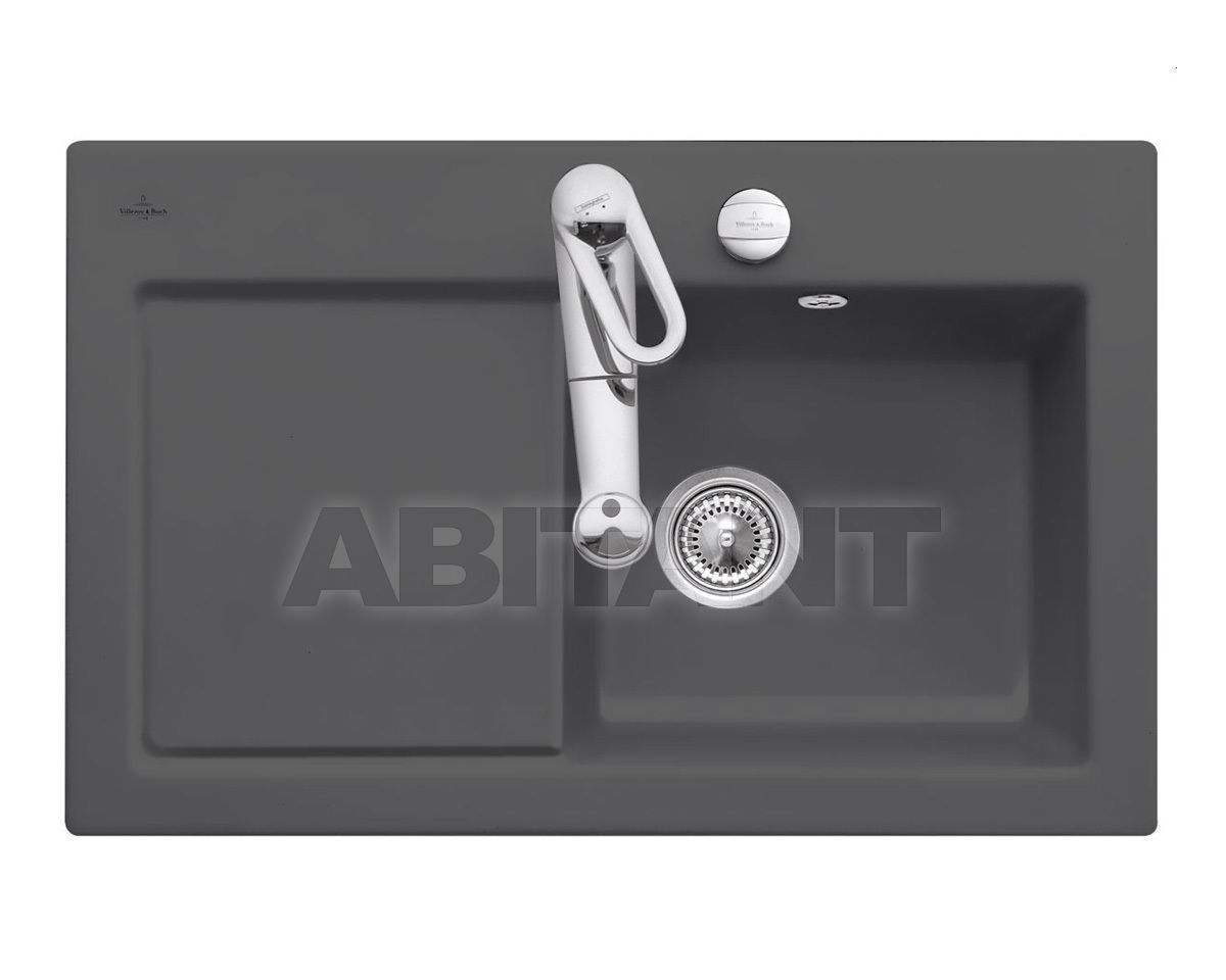 Купить Раковина накладная SUBWAY 45 Villeroy & Boch Kitchen 6714 02 i4