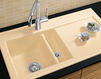 Раковина накладная SUBWAY 45 Villeroy & Boch Kitchen 6773 01 KD Современный / Скандинавский / Модерн