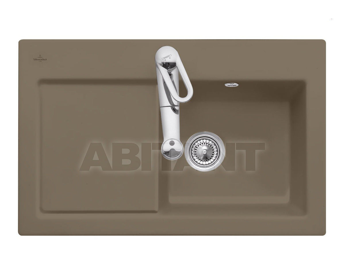 Купить Раковина накладная SUBWAY 45 Villeroy & Boch Kitchen 6714 01 TR