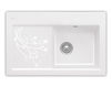 Раковина накладная SUBWAY 45 Villeroy & Boch Kitchen 6714 01 TR Современный / Скандинавский / Модерн