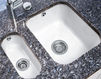 Раковина накладная CISTERNA 45 Villeroy & Boch Kitchen 6704 02 KR Современный / Скандинавский / Модерн