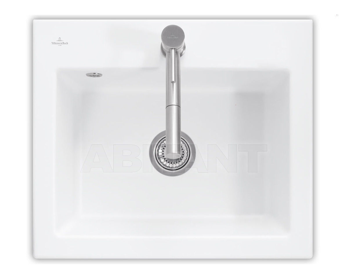 Купить Раковина встраиваемая SUBWAY 60 S FLAT Villeroy & Boch Kitchen 3309 1F S3