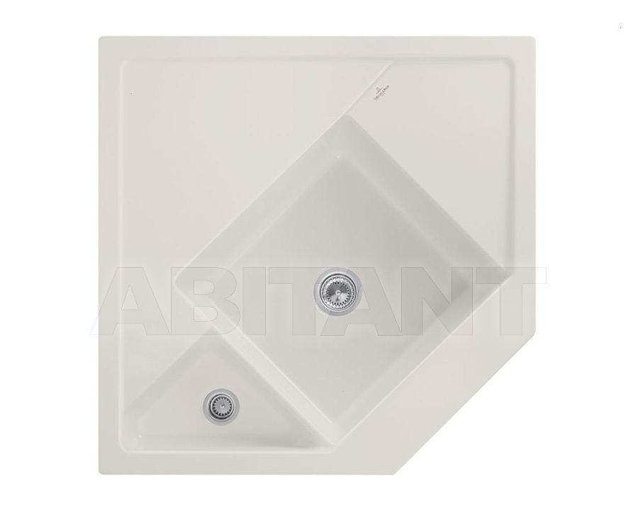 Купить Раковина накладная SUBWAY XS FLAT Villeroy & Boch Kitchen 3303 01 KR