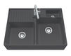 Раковина встраиваемая DOUBLE-BOWL SINK Villeroy & Boch Kitchen 6323 91 KR Современный / Скандинавский / Модерн