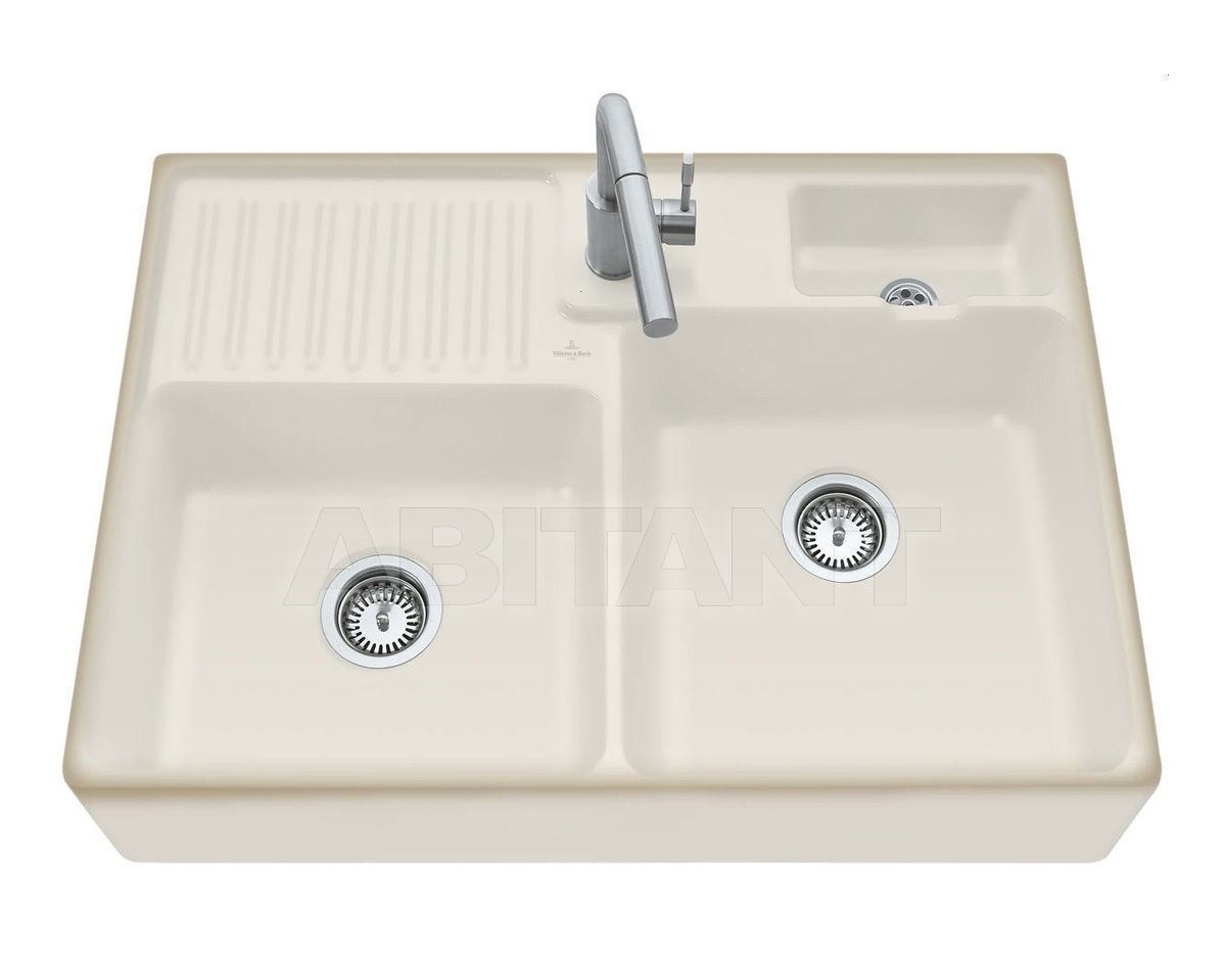 Купить Раковина встраиваемая DOUBLE-BOWL SINK Villeroy & Boch Kitchen 6323 91 i2