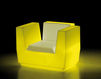 Кресло для террасы BIG CUT ARMCHAIR Plust LIGHTS 8279 A4182+RED Минимализм / Хай-тек