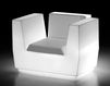 Кресло для террасы BIG CUT ARMCHAIR Plust LIGHTS 8279 A4182+ROSE Минимализм / Хай-тек
