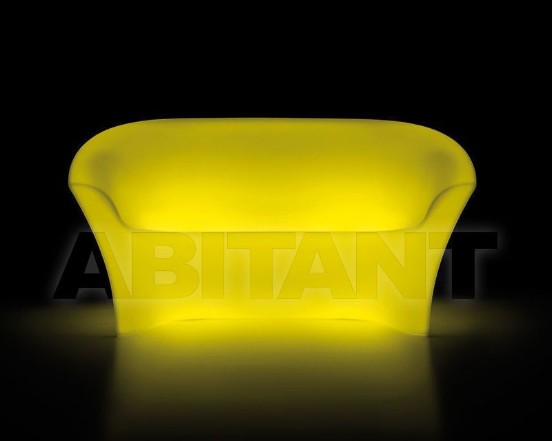 Купить Диван для террасы OHLA Plust LIGHTS 8304 A4182+YELLOW