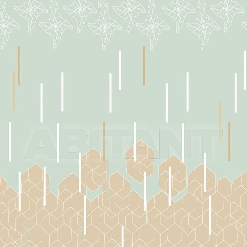 Купить Виниловые обои LINE'N MOTION Wall&Decò  CONTEMPORARY WALLPAPER BBLM1401