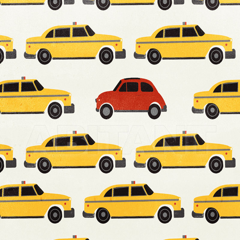 Купить Виниловые обои HEY TAXI! Wall&Decò  CONTEMPORARY WALLPAPER TTHT1301