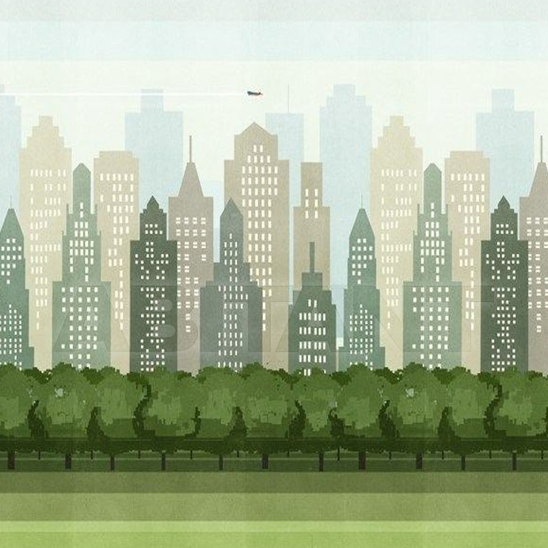 Купить Виниловые обои CENTRAL PARK Wall&Decò  CONTEMPORARY WALLPAPER TTCP1301