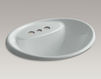 Раковина накладная Tides Kohler 2015 K-2839-4-7 Современный / Скандинавский / Модерн