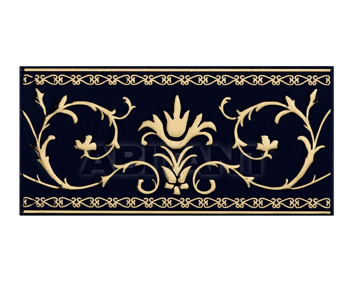 Купить Фриз GRAND ELEGANCE GOLD Petracer's Ceramics Pregiate Ceramiche Italiane B NARCIS A 11
