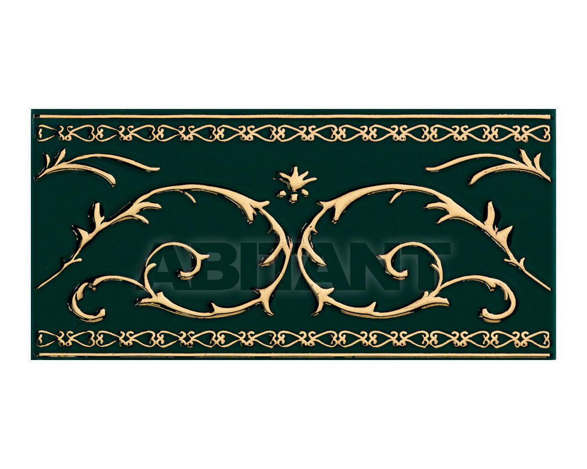 Купить Фриз GRAND ELEGANCE GOLD Petracer's Ceramics Pregiate Ceramiche Italiane B NARCIS B 09