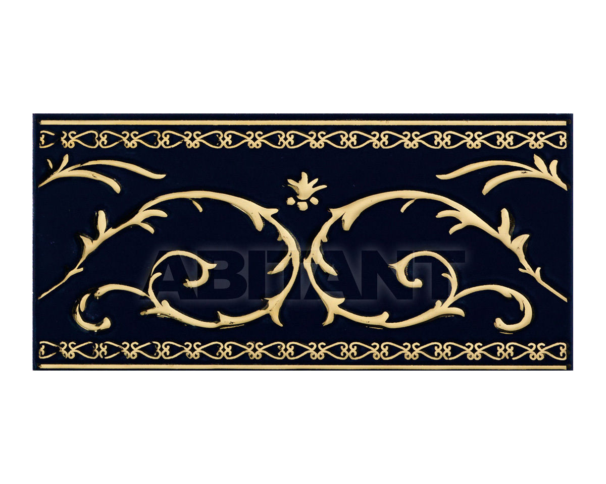 Купить Фриз GRAND ELEGANCE GOLD Petracer's Ceramics Pregiate Ceramiche Italiane B NARCIS B 11