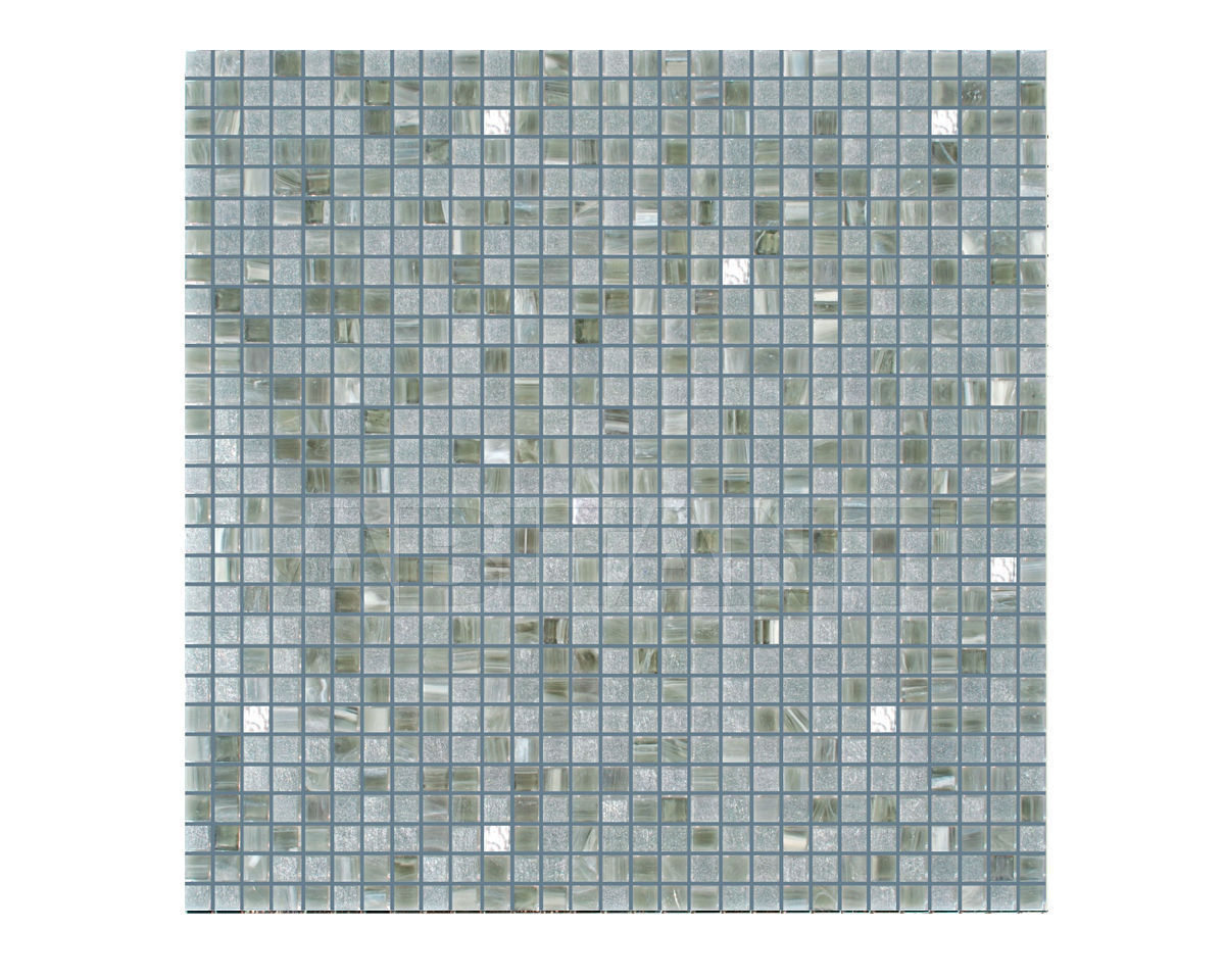 Купить Мозаика Trend Group MIX 1x1 Silver grey