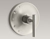 Встраиваемый смеситель Purist Kohler 2015 K-T14423-4-SN Современный / Скандинавский / Модерн