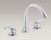 Смеситель для ванны Fairfax Kohler 2015 K-T12885-4-BN Современный / Скандинавский / Модерн