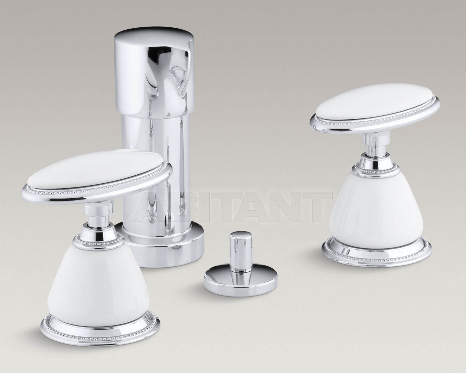 Смеситель для биде Antique золотой Kohler K-142-9B-PB K-258-0 ...