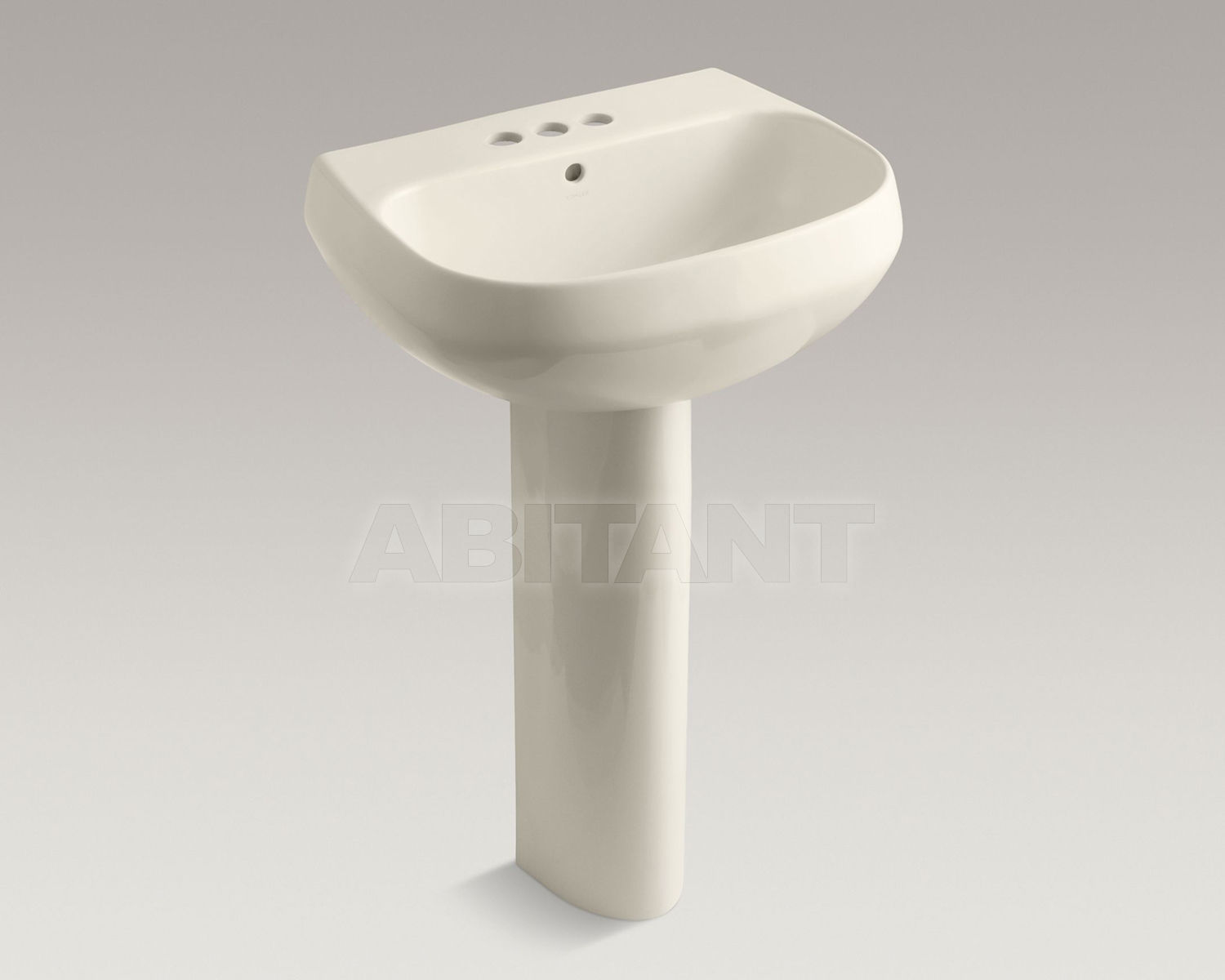 Купить Раковина с пьедесталом Wellworth Kohler 2015 K-2293-4-47