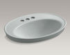 Раковина накладная Serif Kohler 2015 K-2075-4-0 Современный / Скандинавский / Модерн