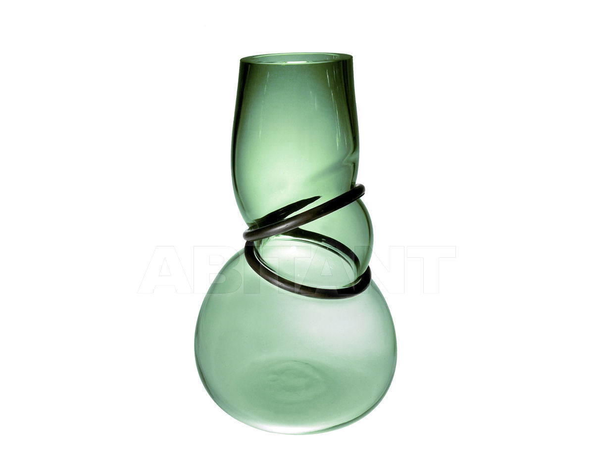 Купить Ваза Vanessa Mitrani COLORS Double Ring Aqua