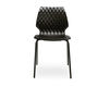 Стул Metalmobil Uni 2013 550 CR+Black Современный / Скандинавский / Модерн