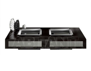 Столик журнальный Vismara Design Desire 2 WINDOWS-COFFEE TABLE aluminium
