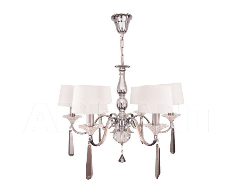 Купить Люстра NICKEL AND BLACK CRYSTAL Pusha Chelsea Interiors 5376