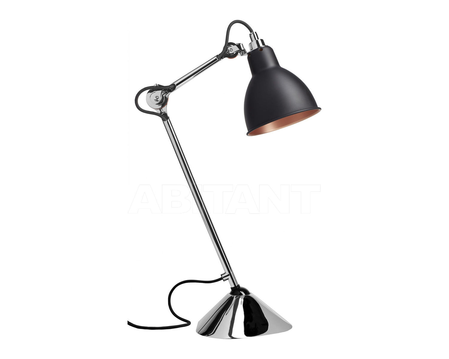 Купить Лампа настольная La Lampe Gras by DCW éditions GRAS LAMPS 205 CH-BL-COP